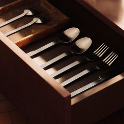 Stelo Cutlery set of 4, stainless steel, Ferm Living